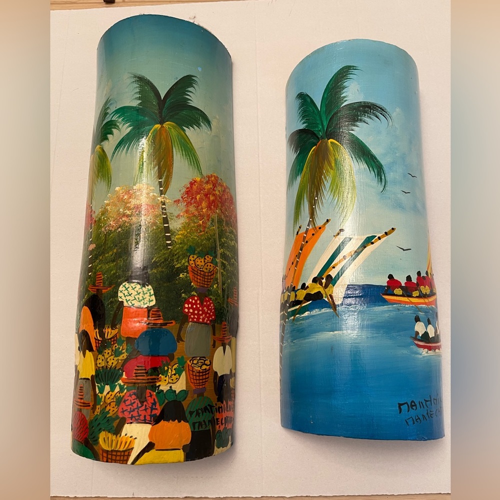 Caribbean Bamboo wall decor
